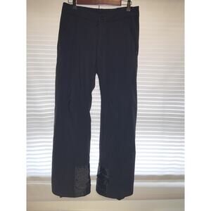 SKEA Size US 8 Cargo Insulated Black Ski Snow Pants